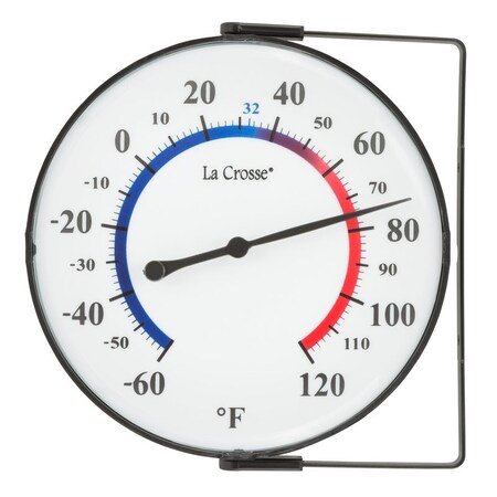 La Crosse Technology La Crosse Thermometer with Bracket Metal/Plastic Multicolored 104-105-TBP